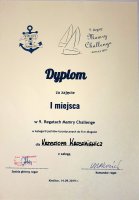 Zwyciężamy Mazurską Perłą w regatach Mamry Challenge 2019