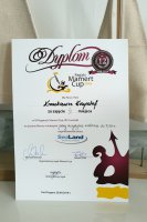  Nasza załoga z pucharem w Regatach MamertCup 2019 